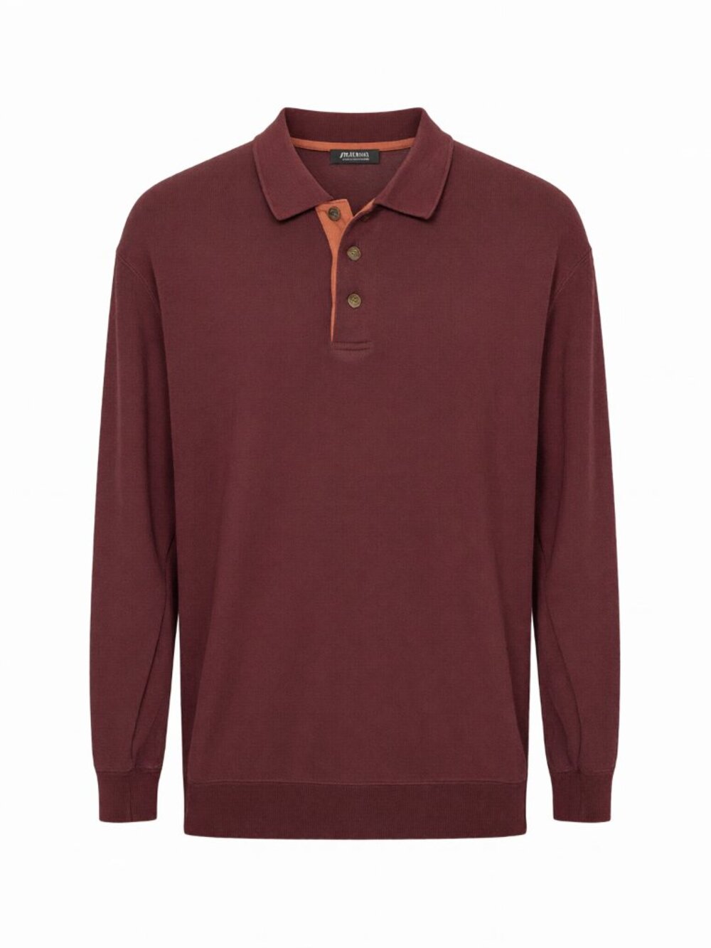 Orvis Men's Maroon Polo Shirt M